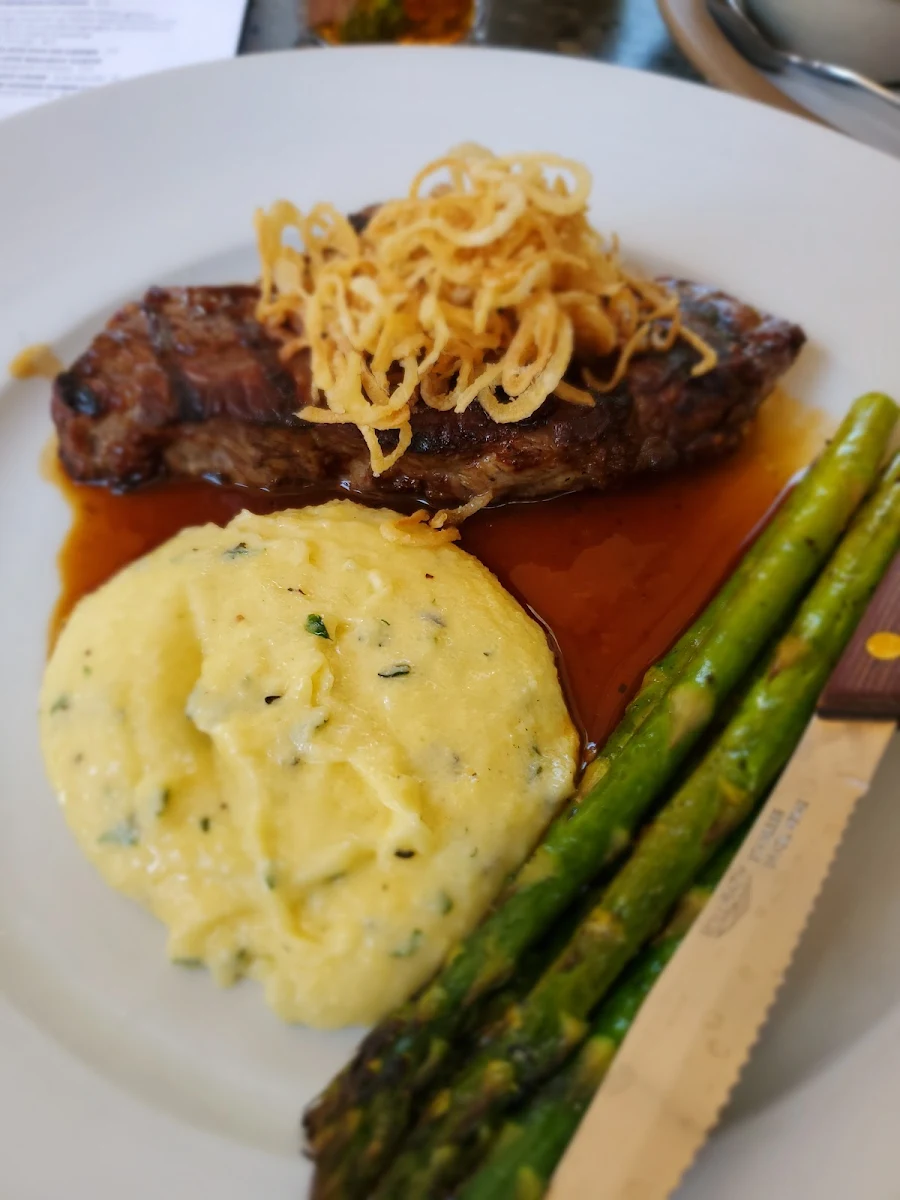 Steak and Mashed Potatoes