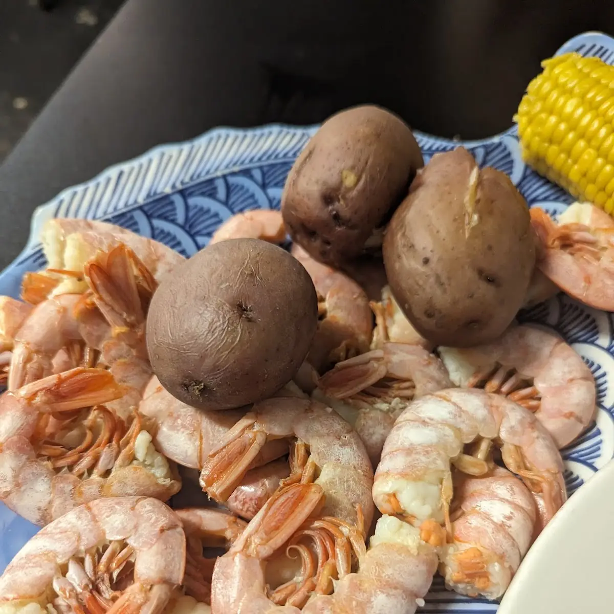 Boiled Shrimp Platter