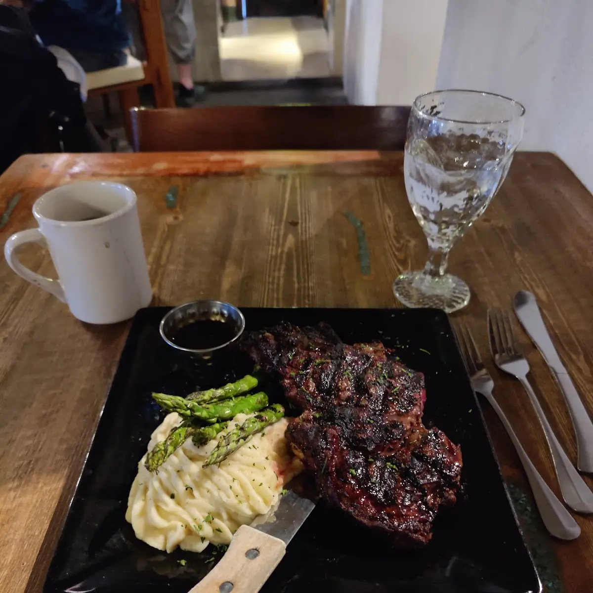 Coffee Crusted Steak