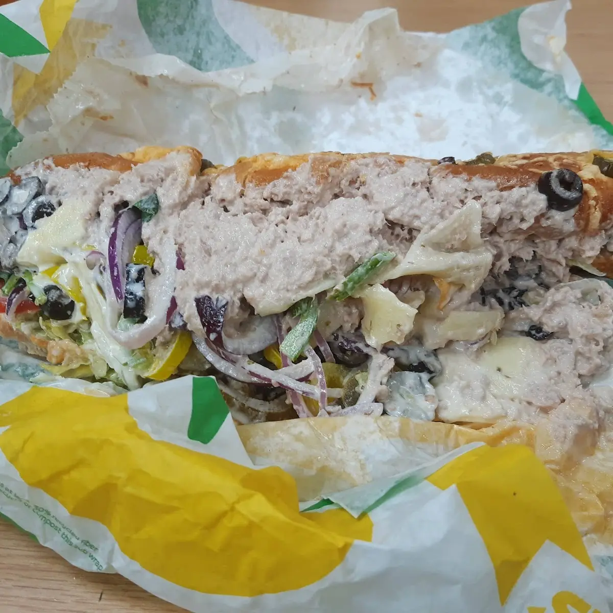 Subway Sorry Sandwich