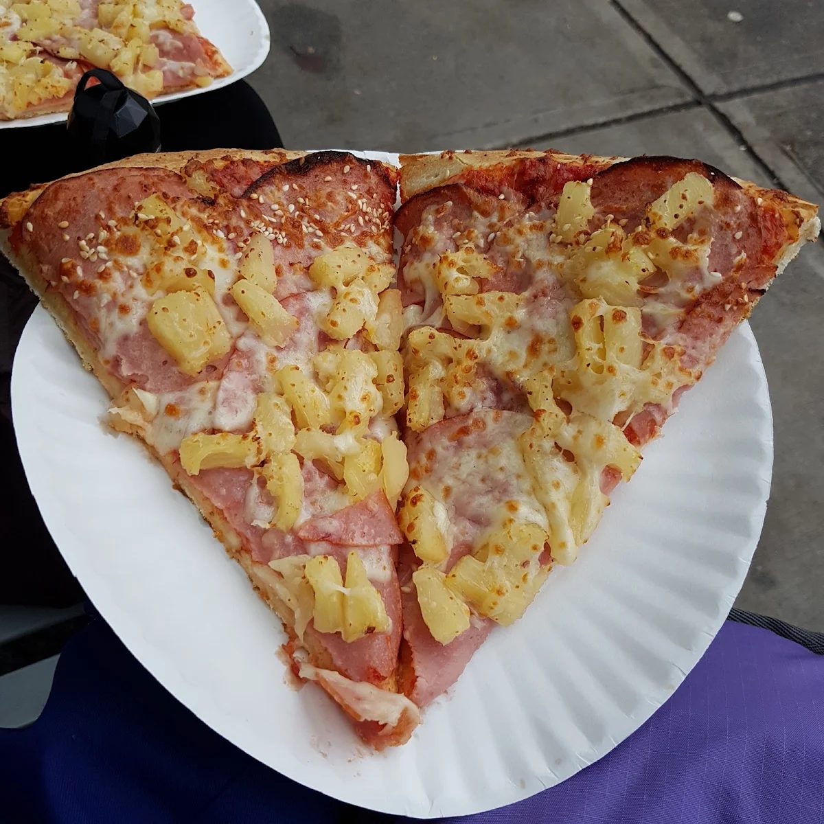 Hawaiian Pizza, Uncle Fatih's Pizza - CAMBIE