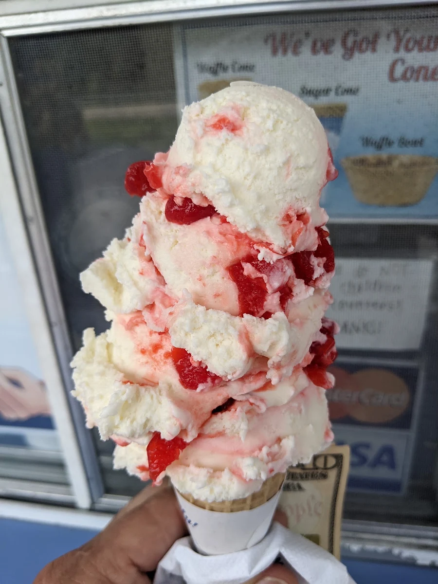 Cherry Vanilla Ice Cream