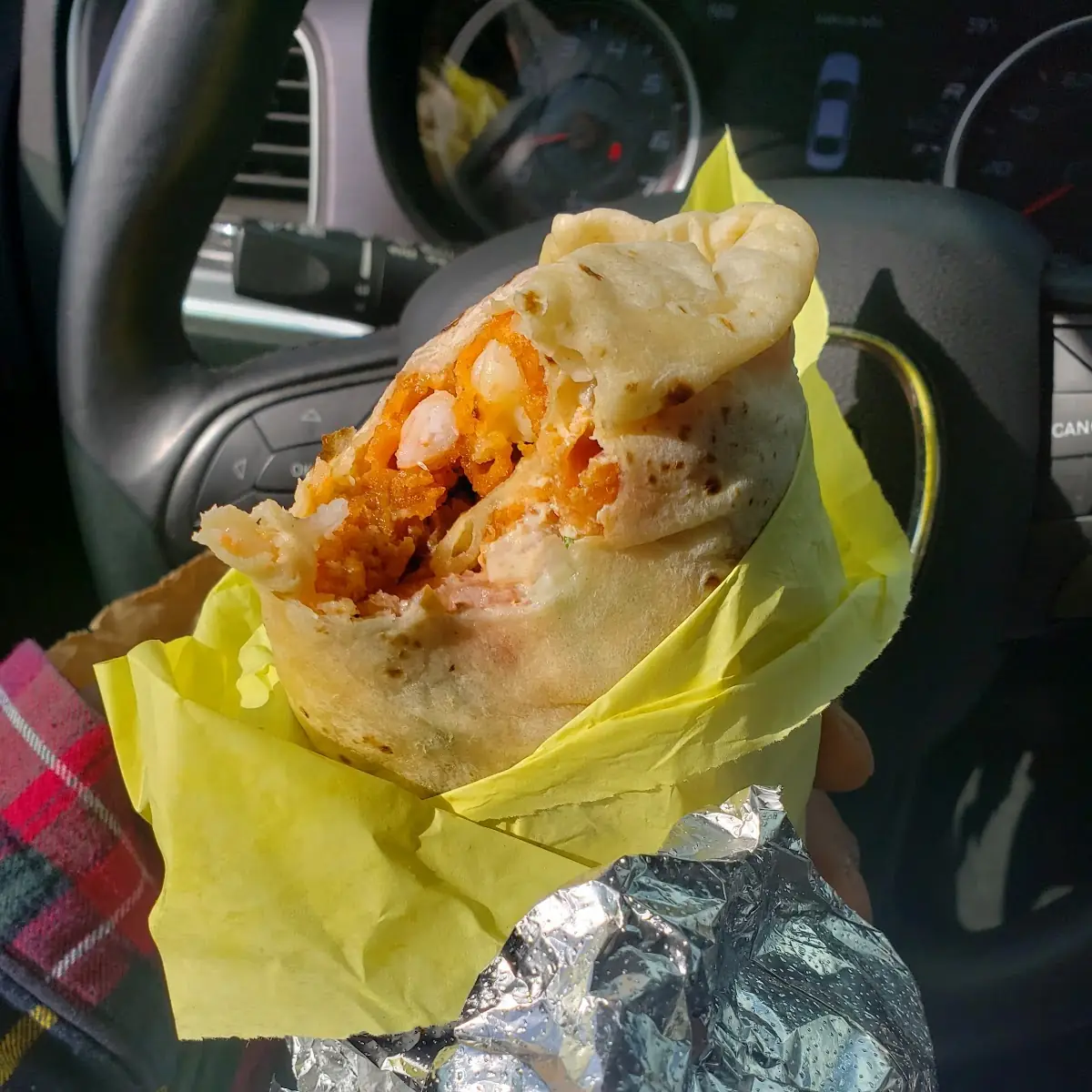 Chicharron Burrito