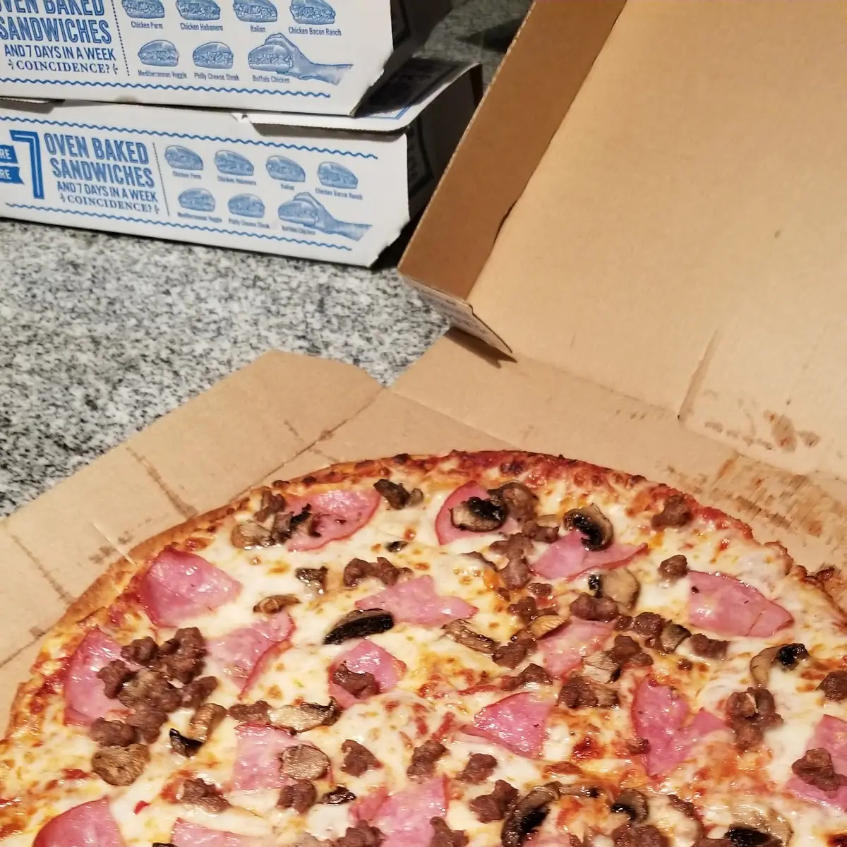 Thin Crust Pizza