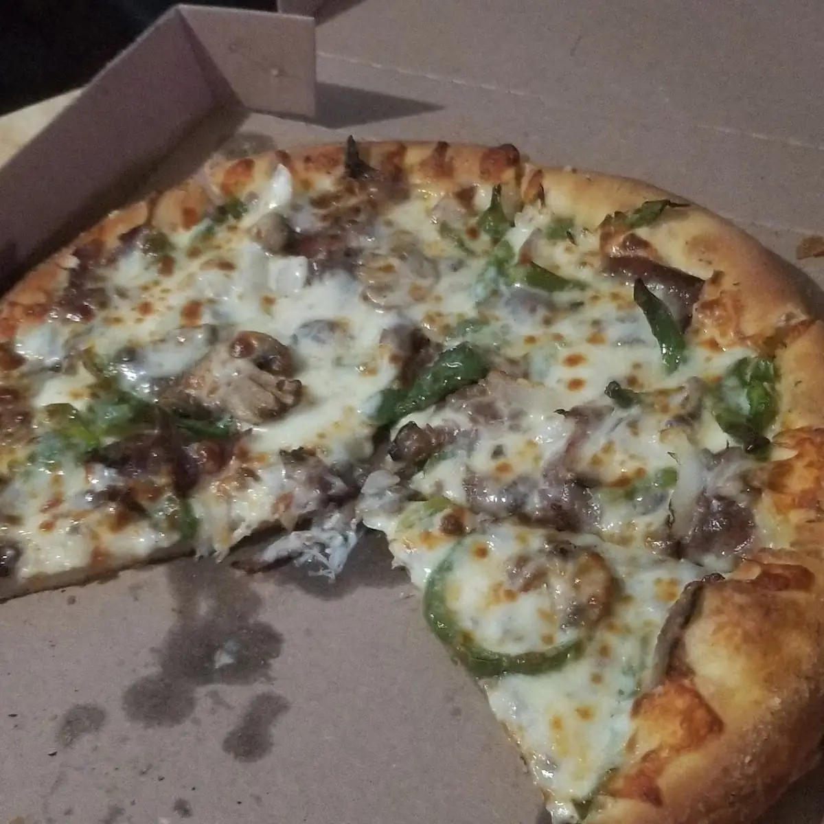 Philly Cheesesteak Pizza