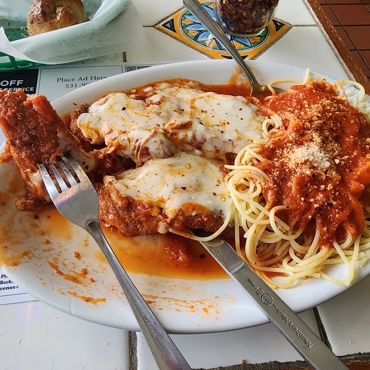 Lunch Chicken Parm