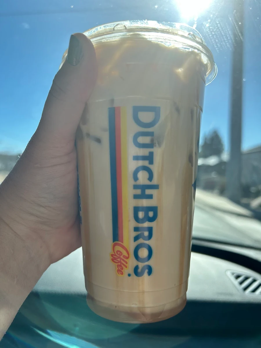 Medium Iced Golden Eagle 1 4 Extra Sweet and an Extra Espresso Shot