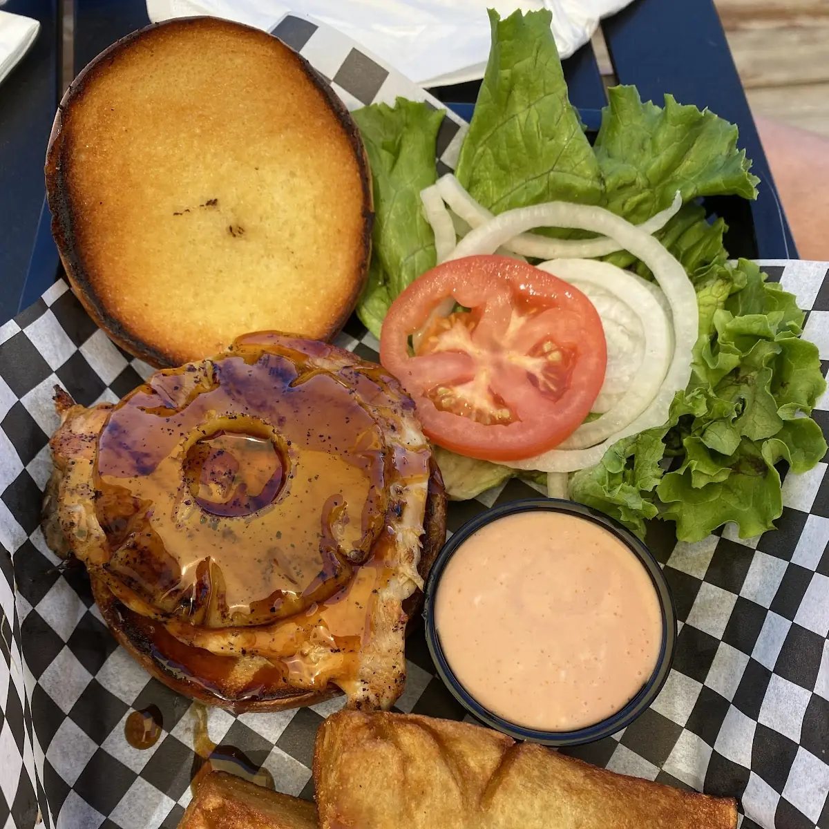 Grilled Chicken Burger