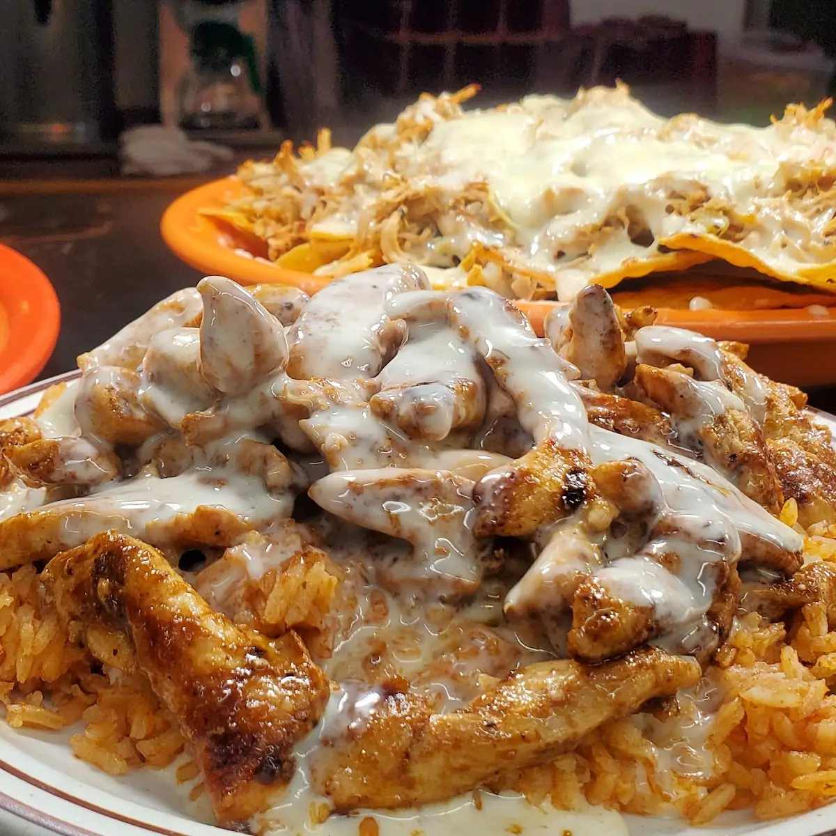 Pollo Tapatio and Chicken Nachos