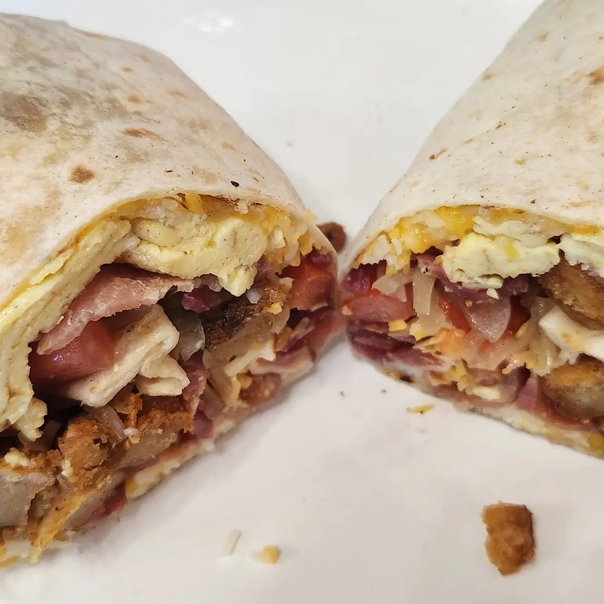 Country Style Breakfast Burrito