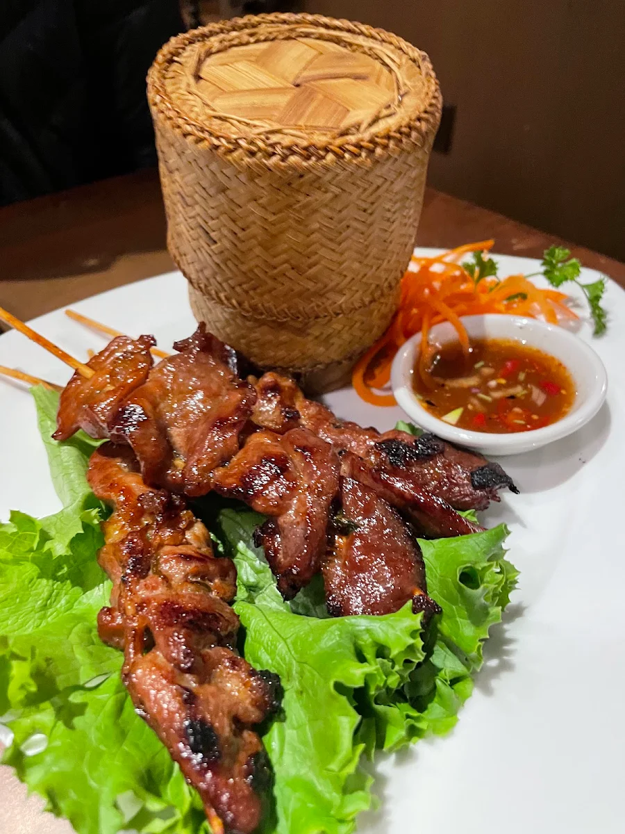 Pork Satay Moo Ping