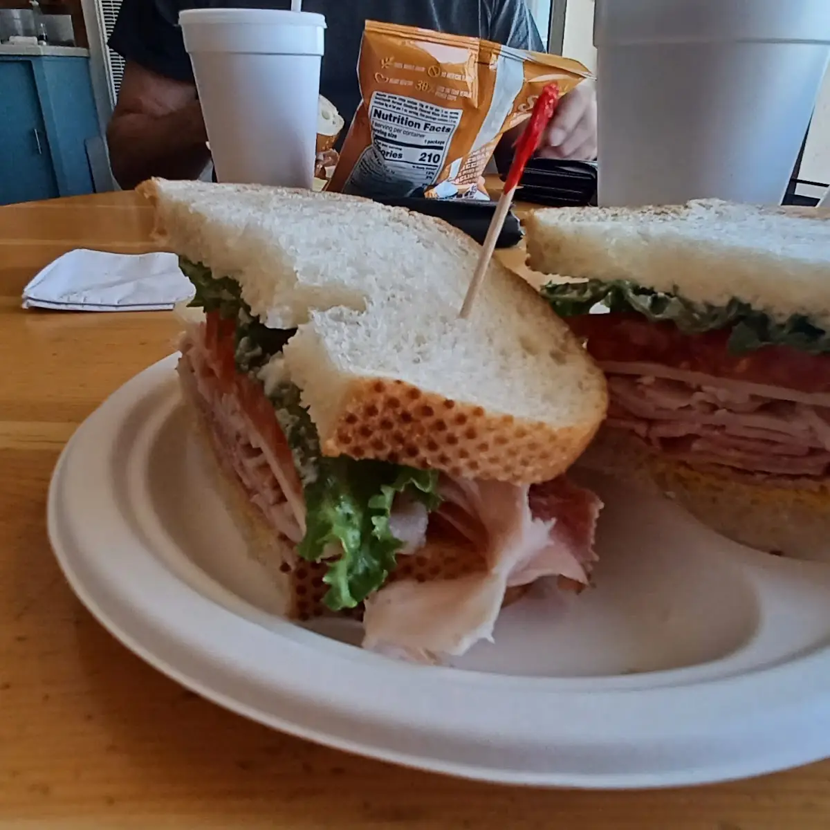 Turkey Ham on Sourdough