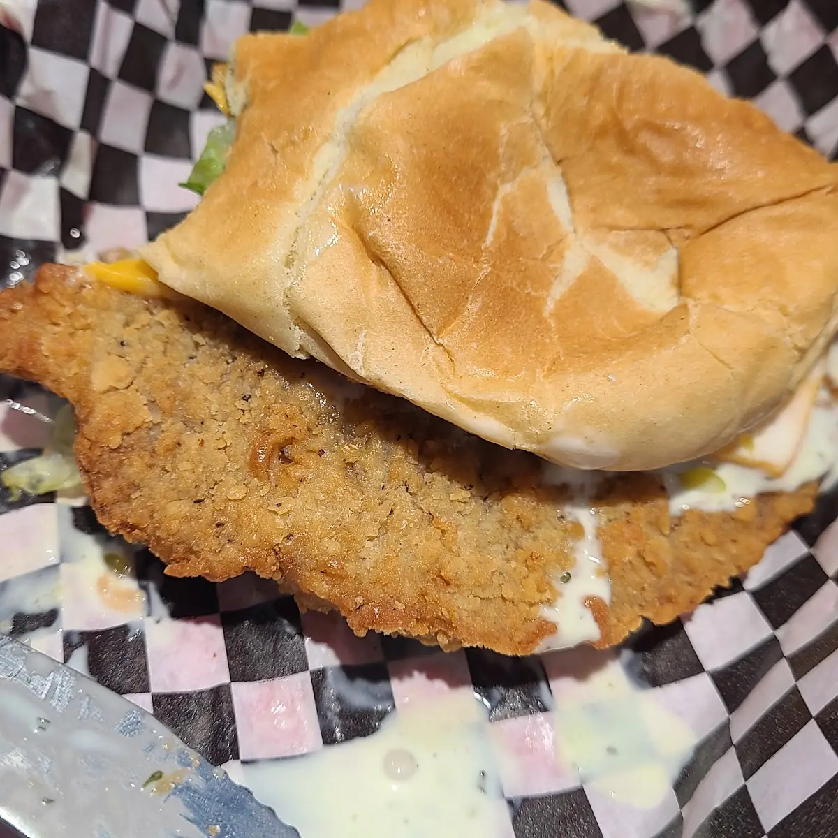 Chicken Fried Steak Sandwich