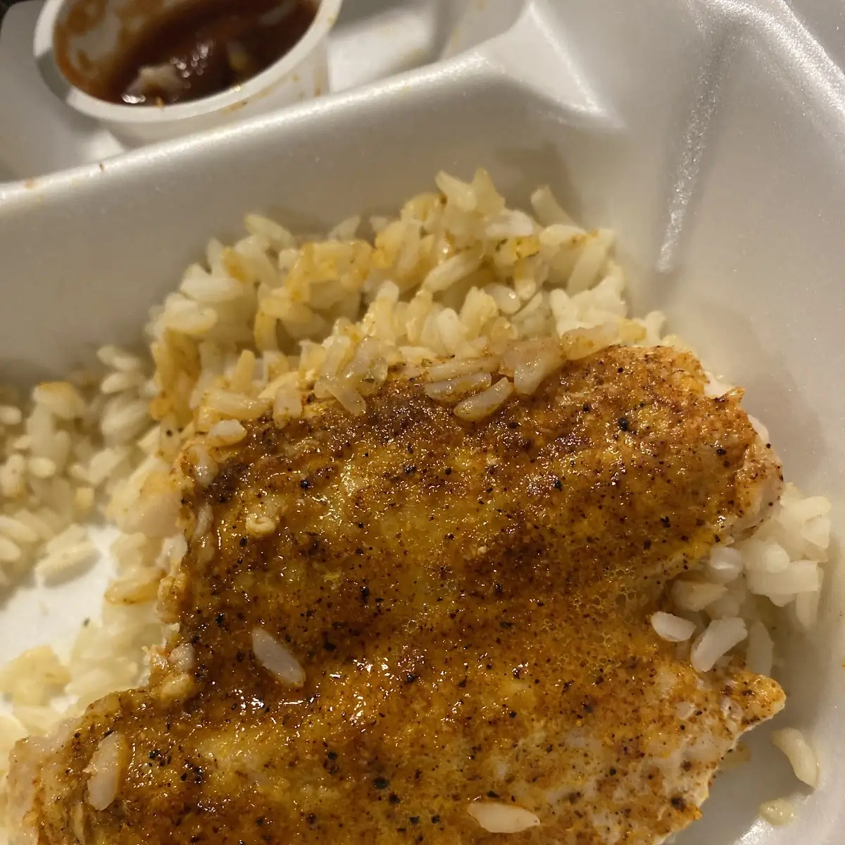 White Fish Grilled Shrimp