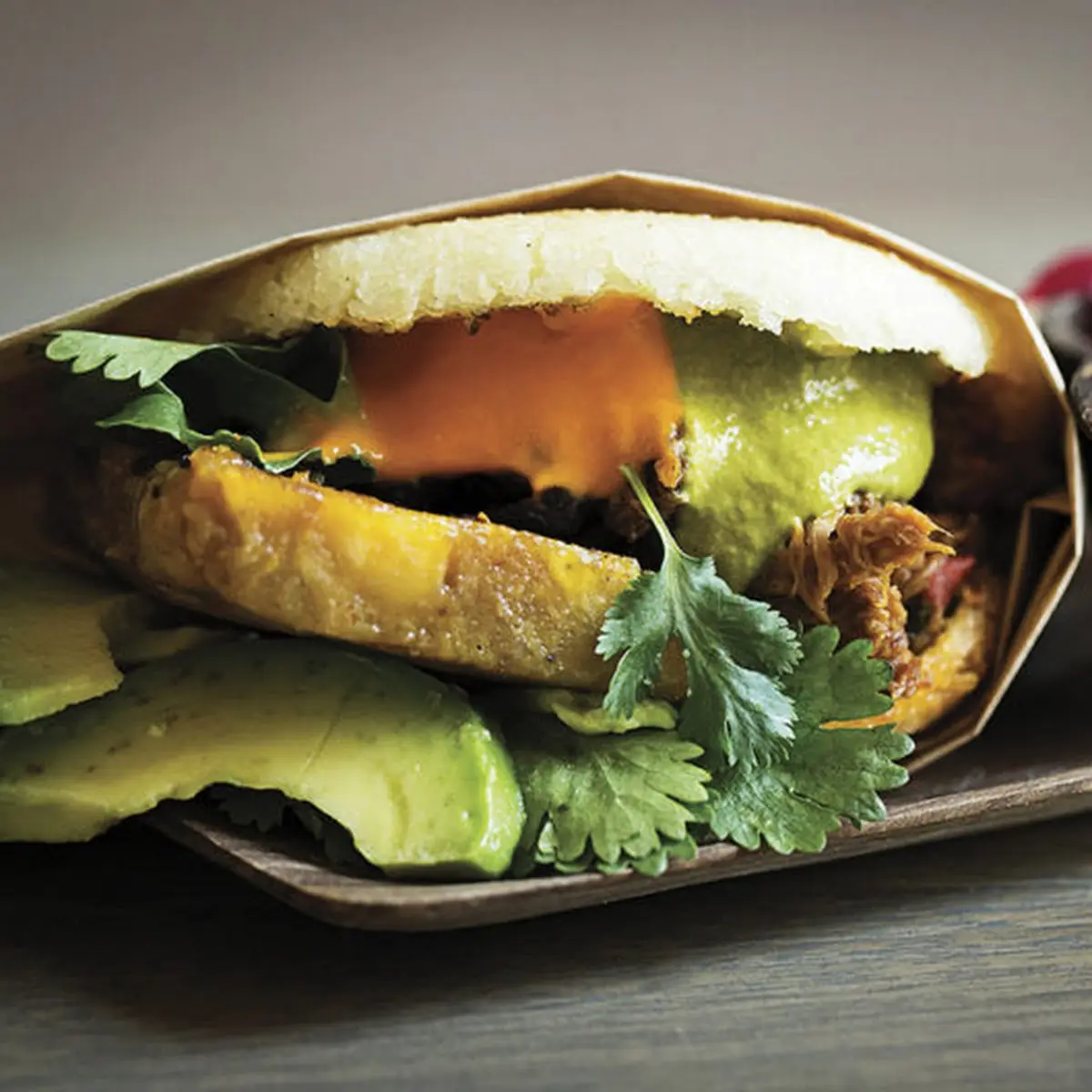 Vegan Goes Tropical Arepa