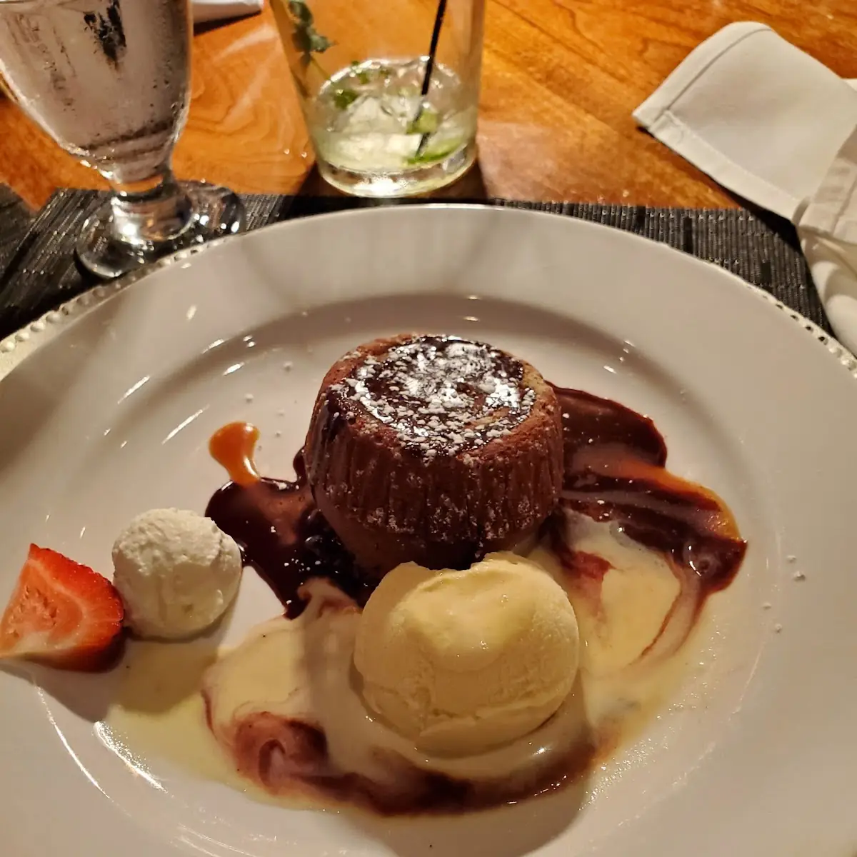 Warm Chocolate Cake