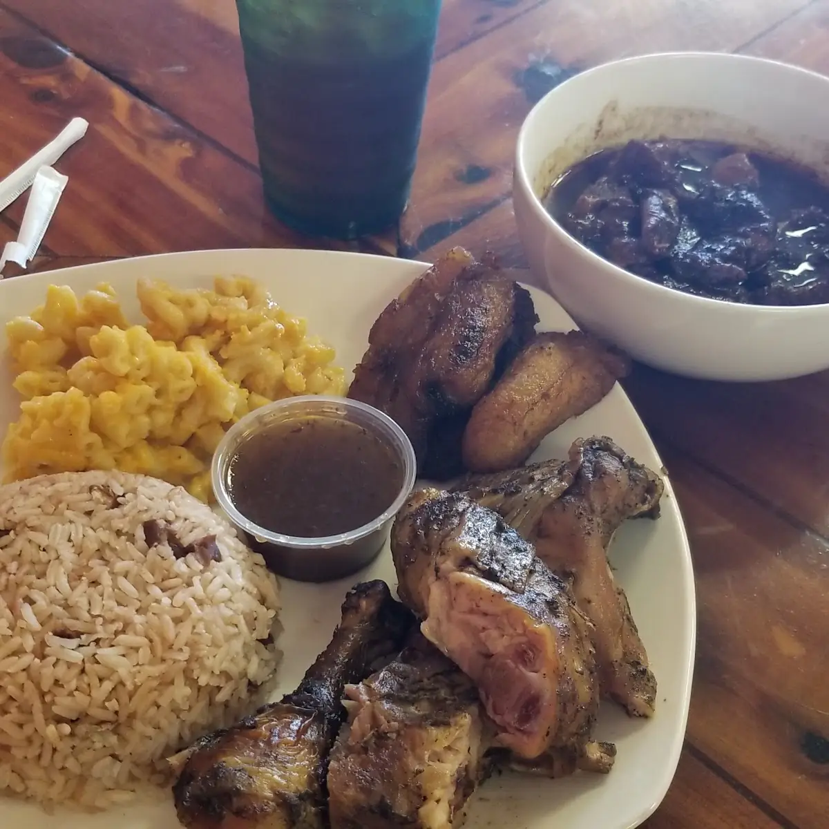 Jerk Chicken Ox Tails