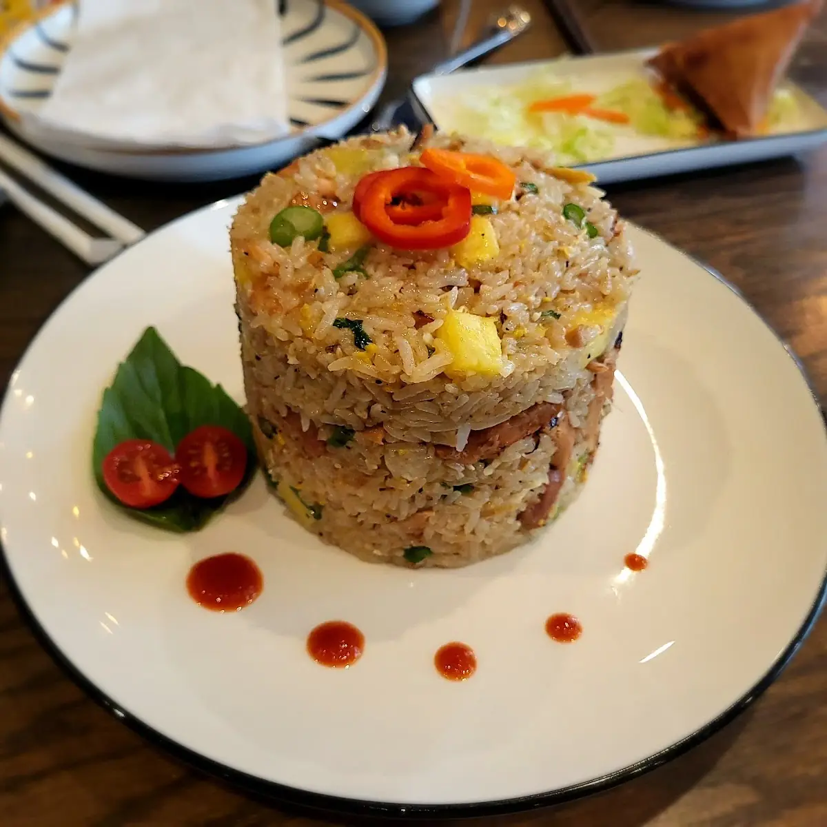 Pineapple Fried Rice with Chicken