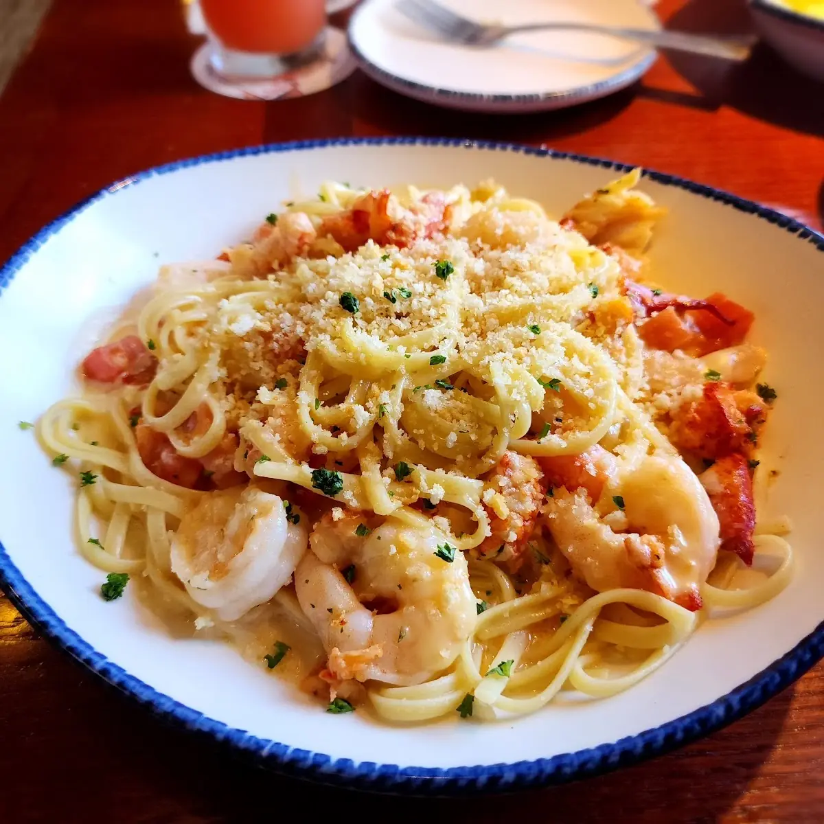 Lobster & Shrimp Linguini