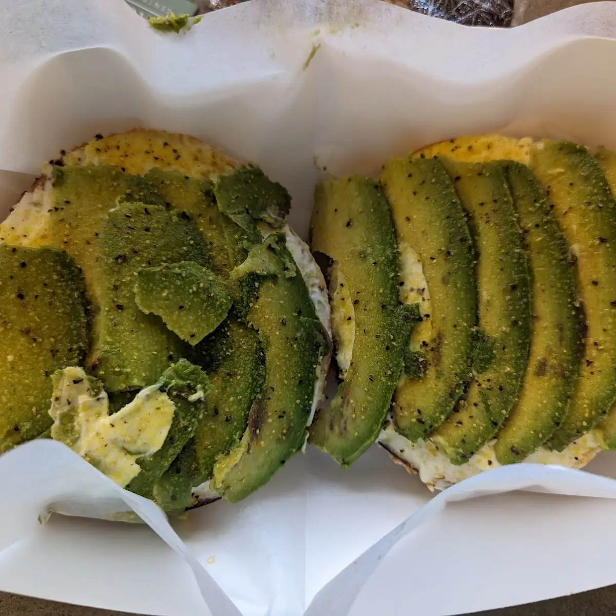 Avocado Toasted Bagel