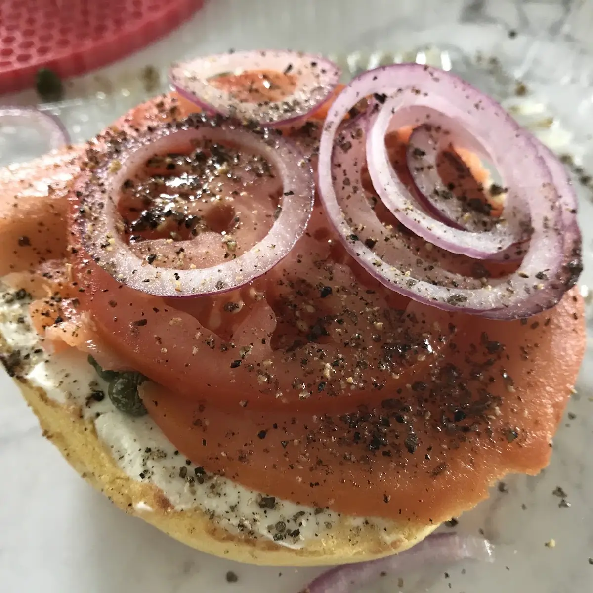 Bagel with Lox