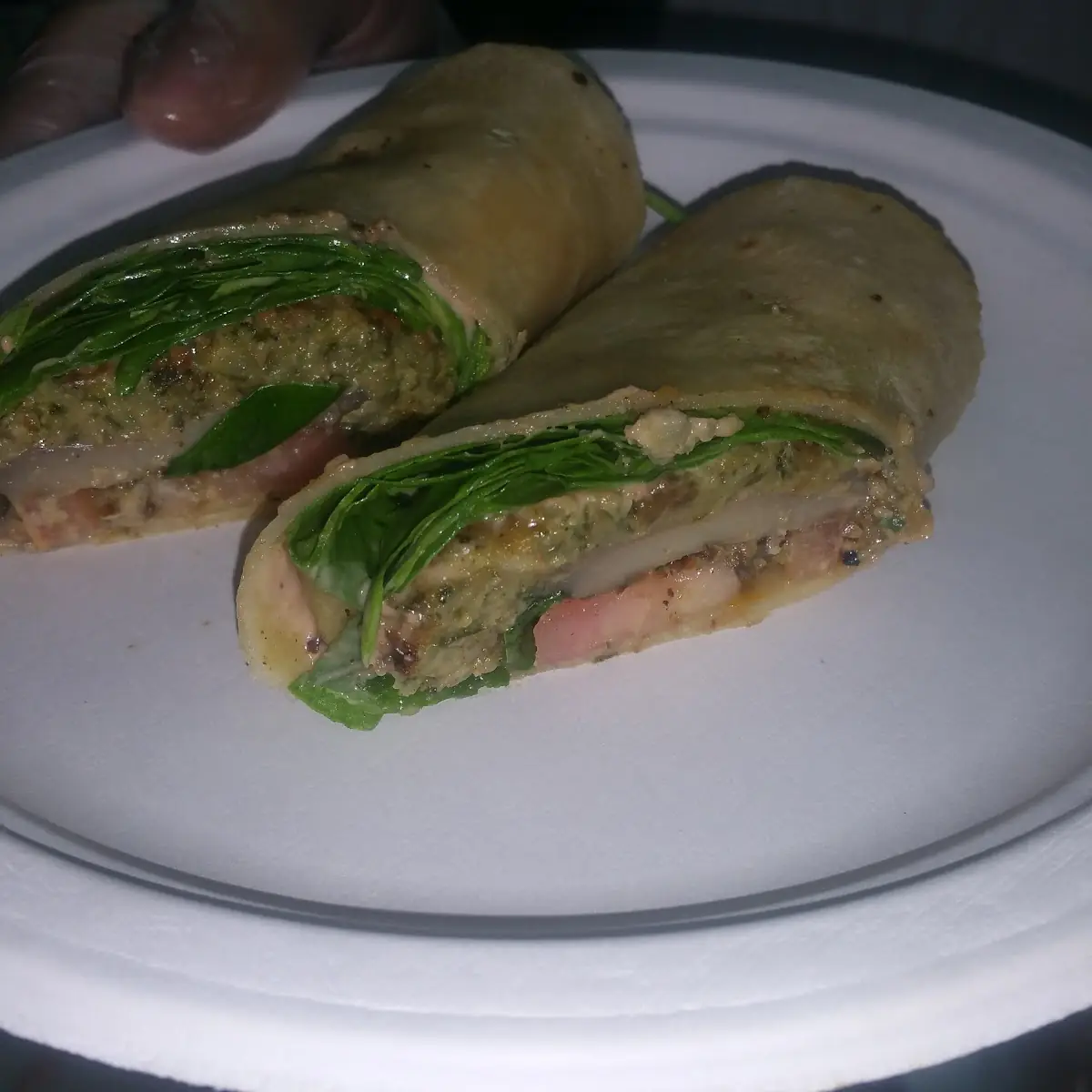 Veggie Patty Wrap