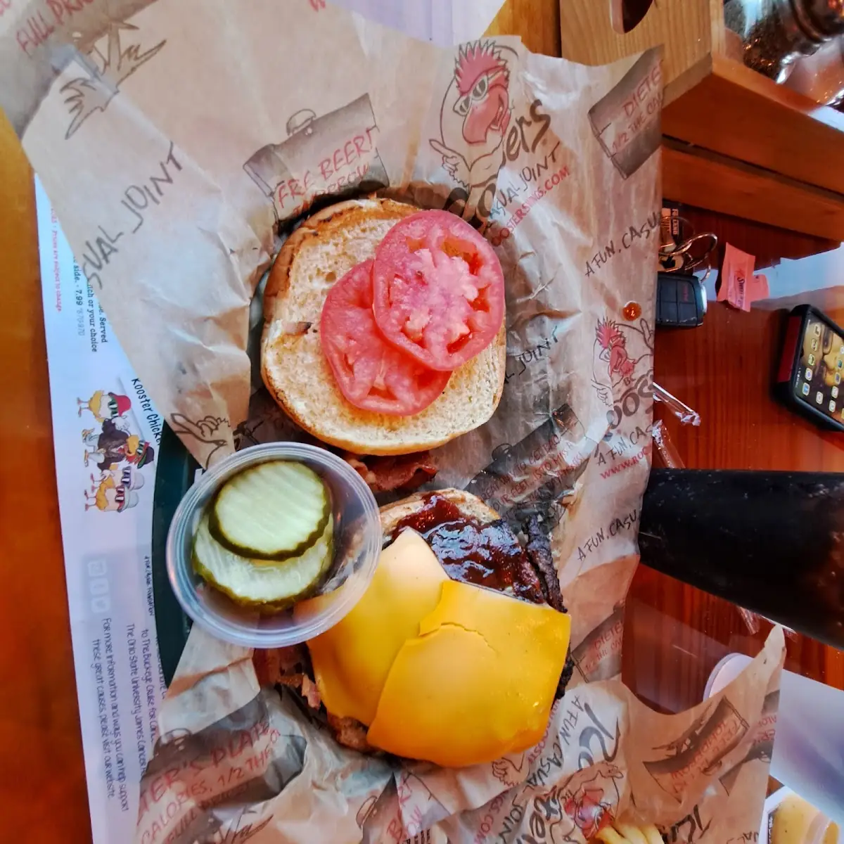 Bobs BBQ Burger Half Pound