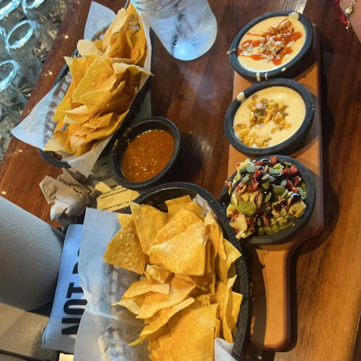 Chips and Dipping Sauce
