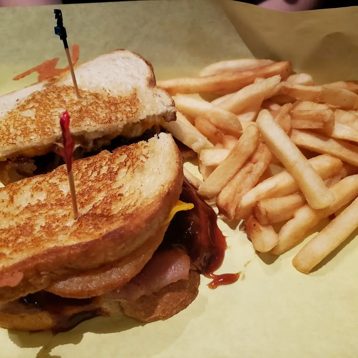 Grilled Cheese and Fries