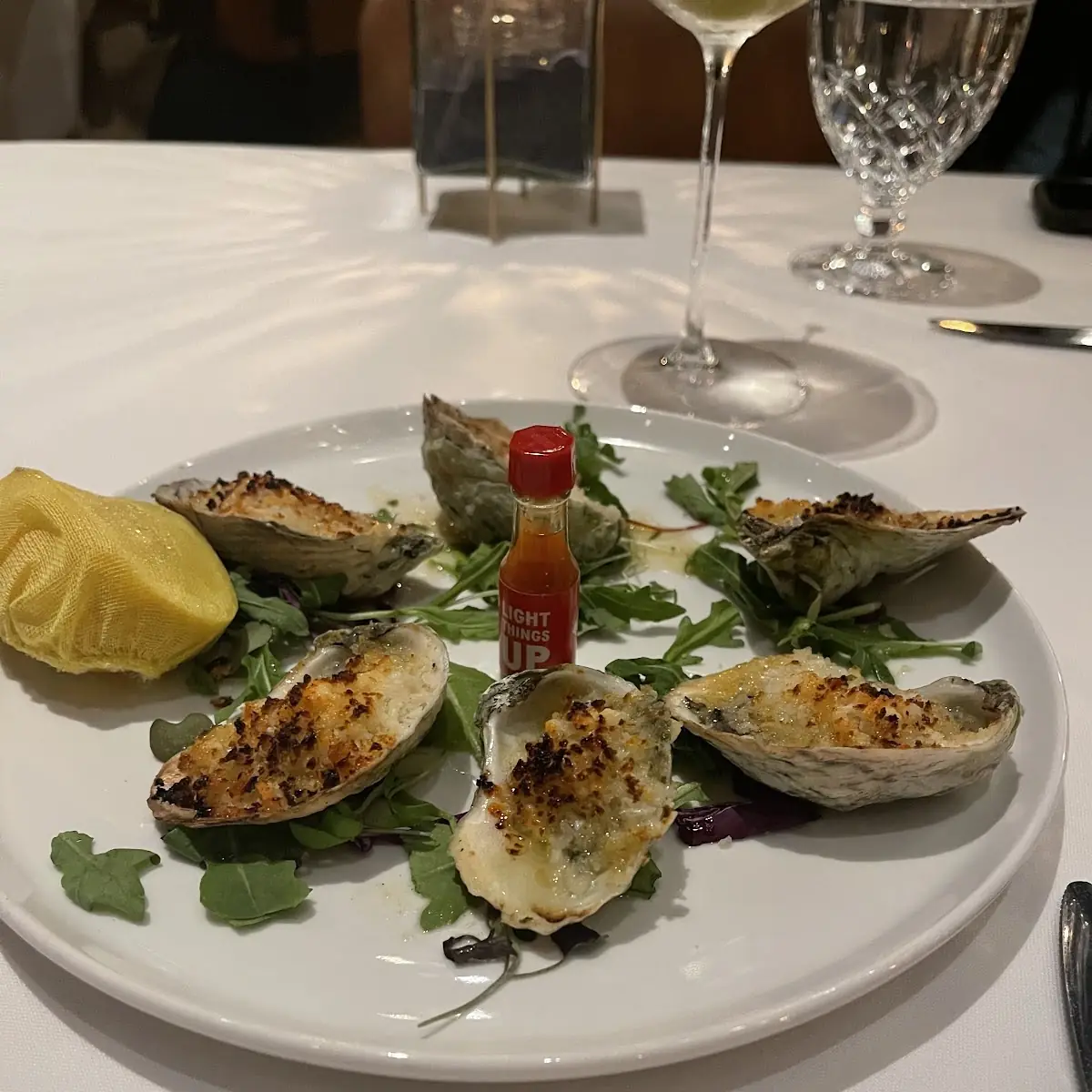 Oysters Rockefeller
