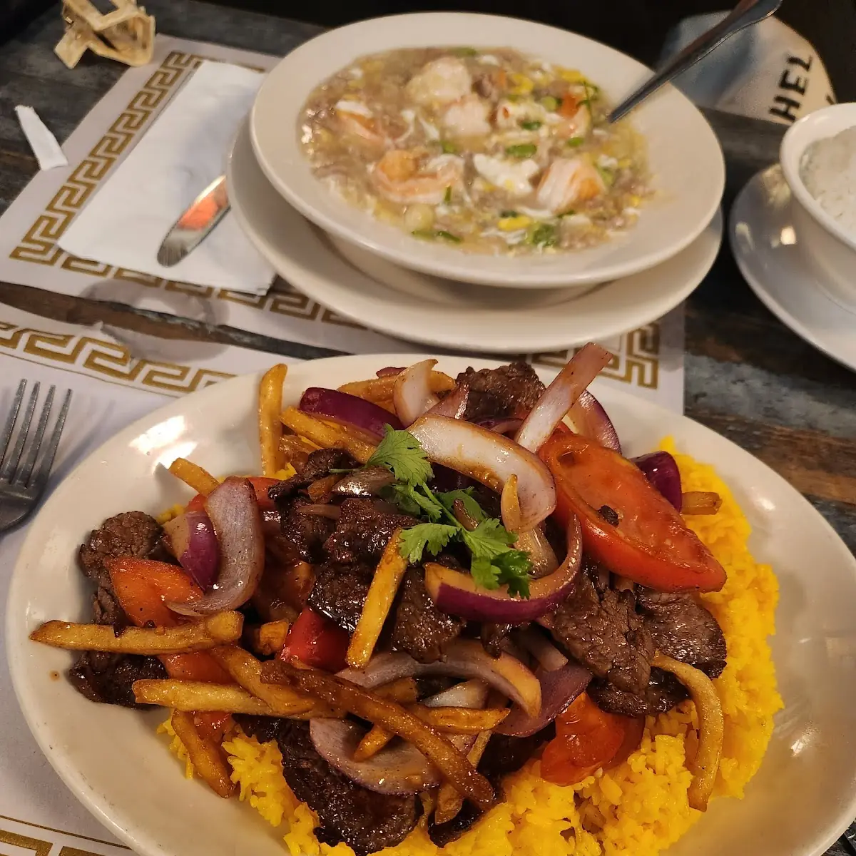 Lomo Saltado Beef