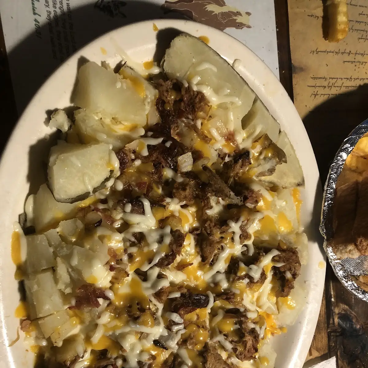 The Monster Size Loaded Baked Potato