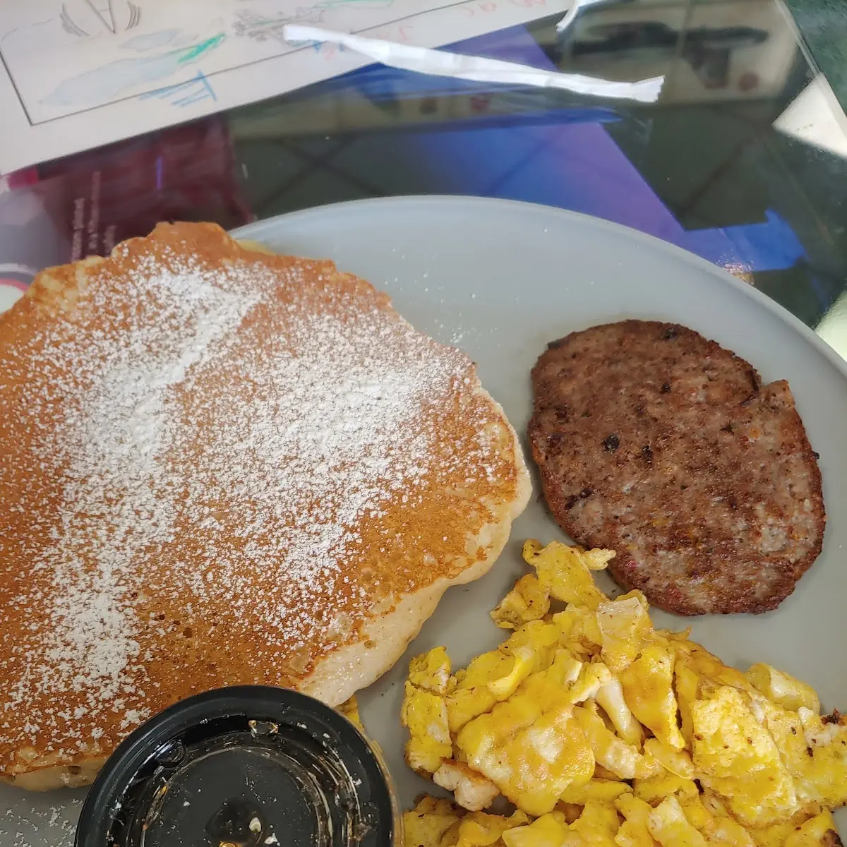 Kids Meal Pancake Combo