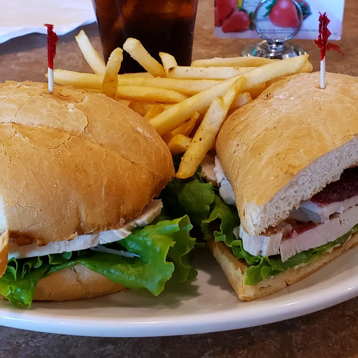 Roasted Turkey Club Sandwich