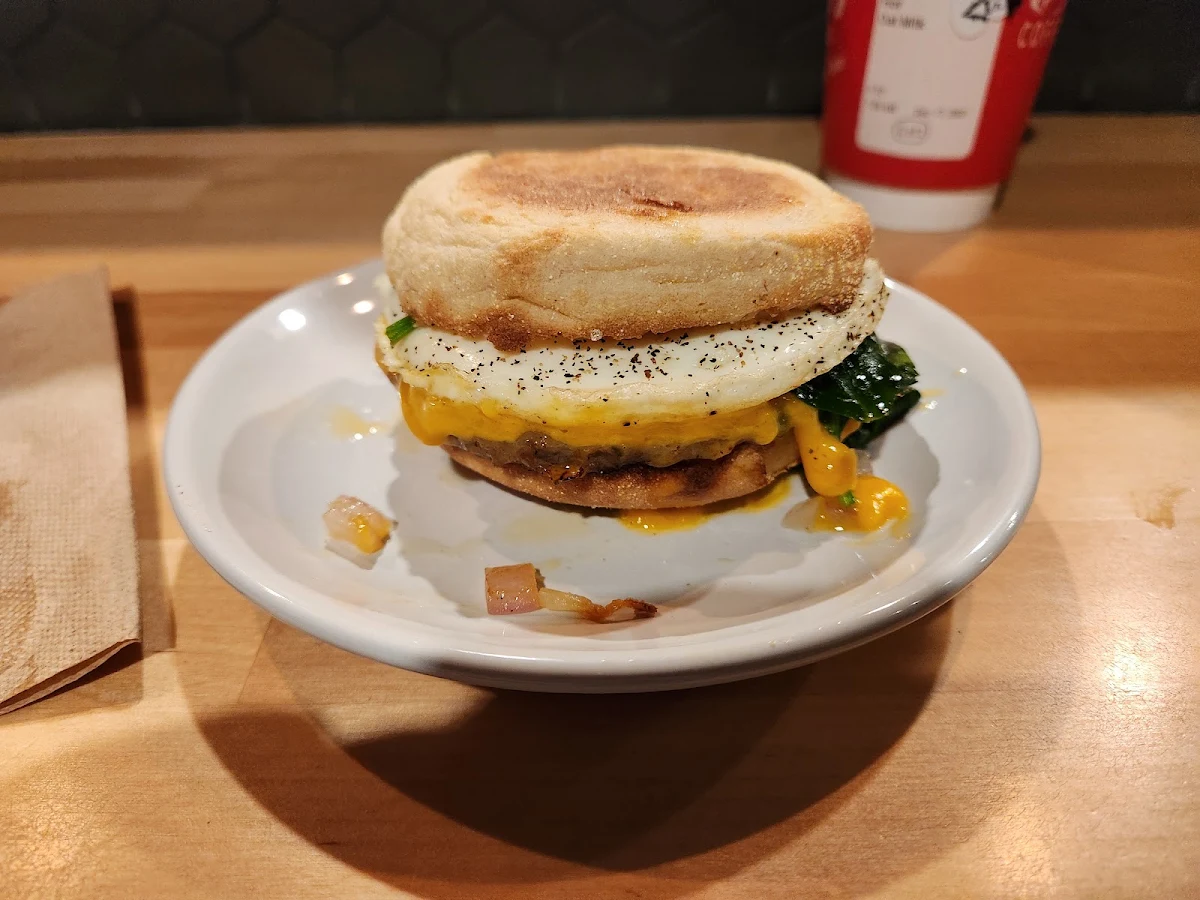 BYO Breakfast Sandwich with Egg