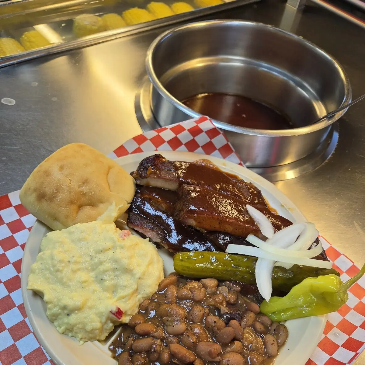 Brisket Sandwich Plate