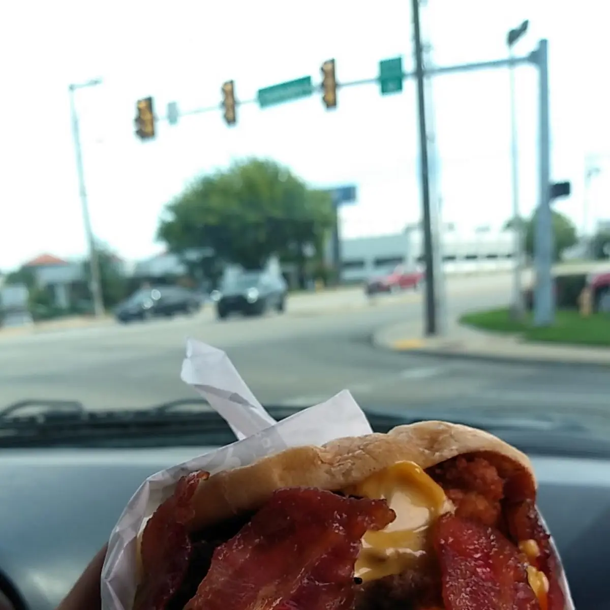 Tripple Western Burger with Bacon Cheeseburger