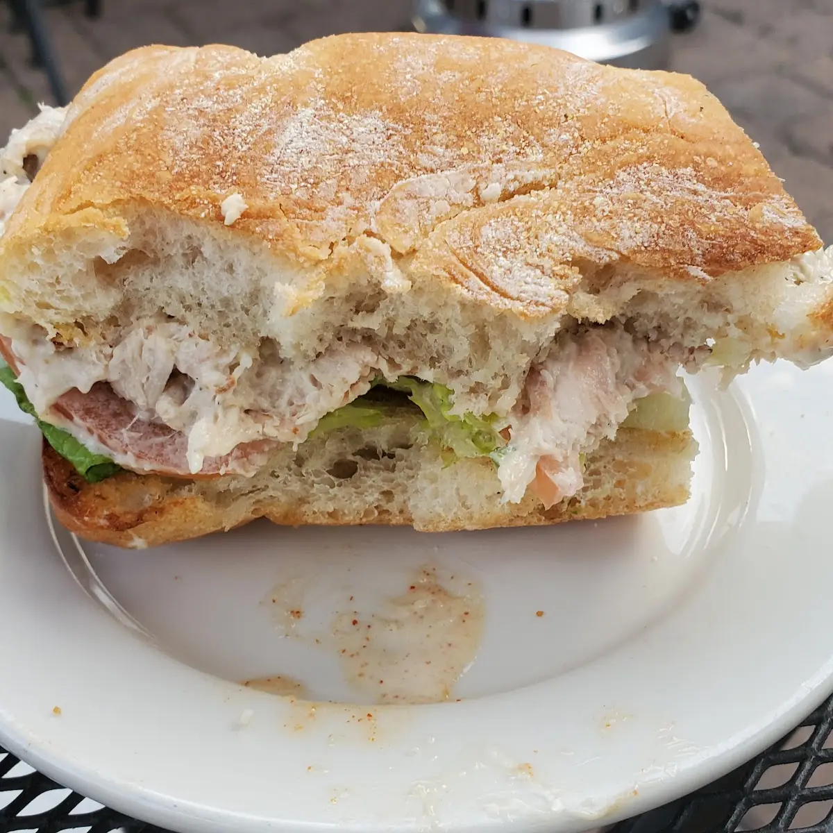 Smoked Chicken Salad Sandwich