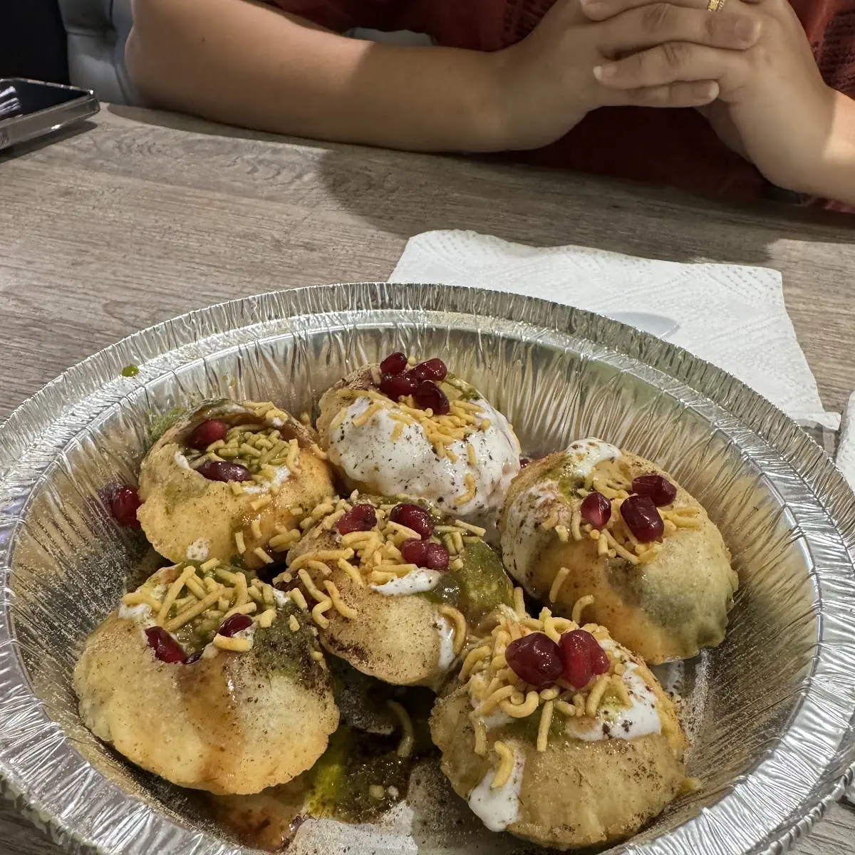 Aloo Tikki Chaat