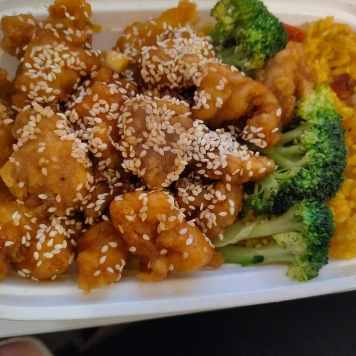 General Tsos Chicken and Rice