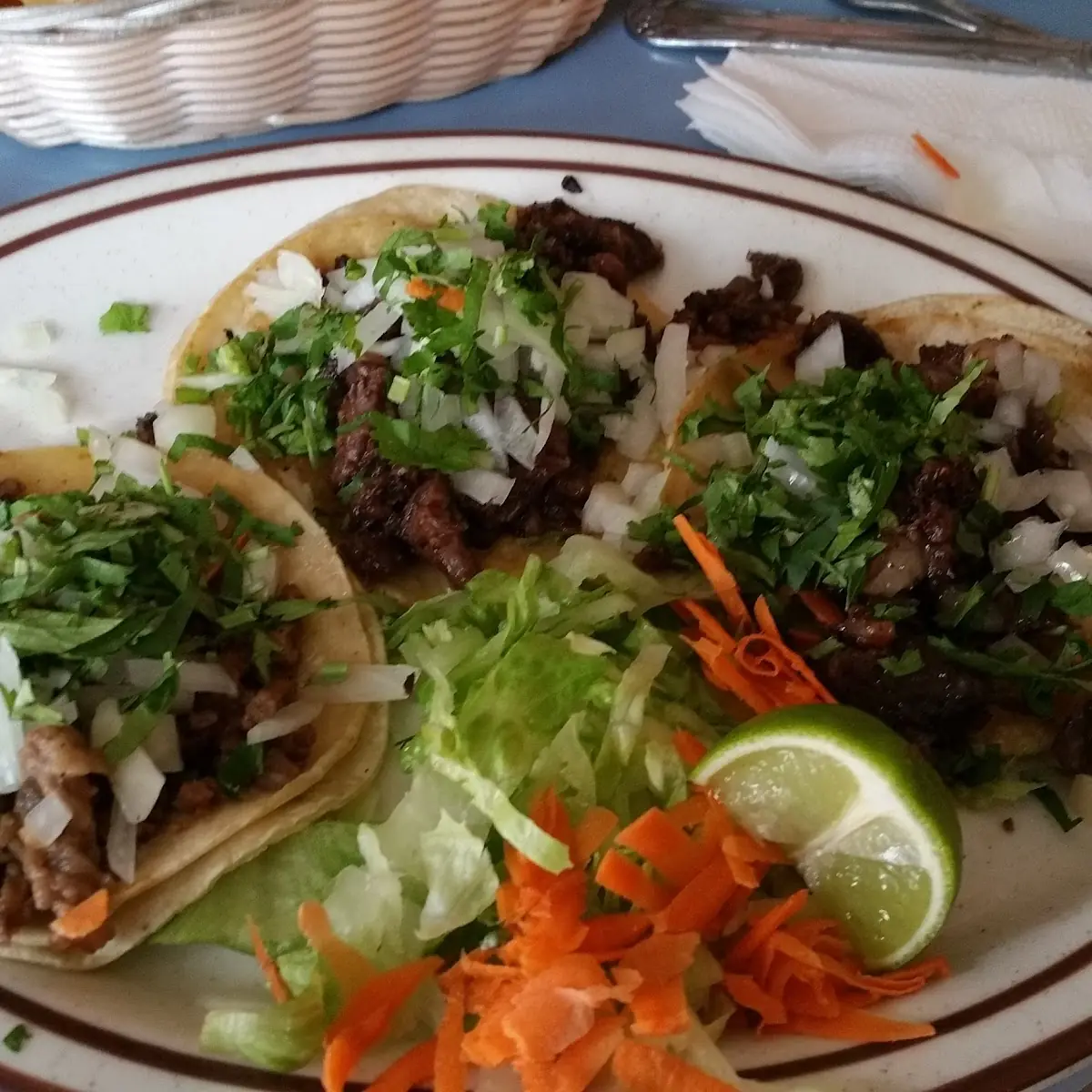Tacos with Chips and Salsa