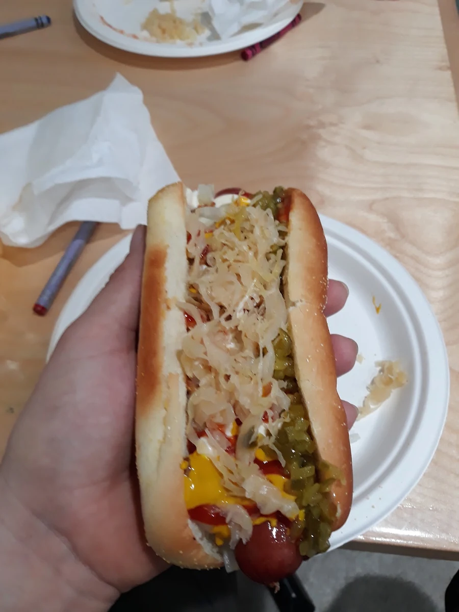 Beef Hot Dog Loaded