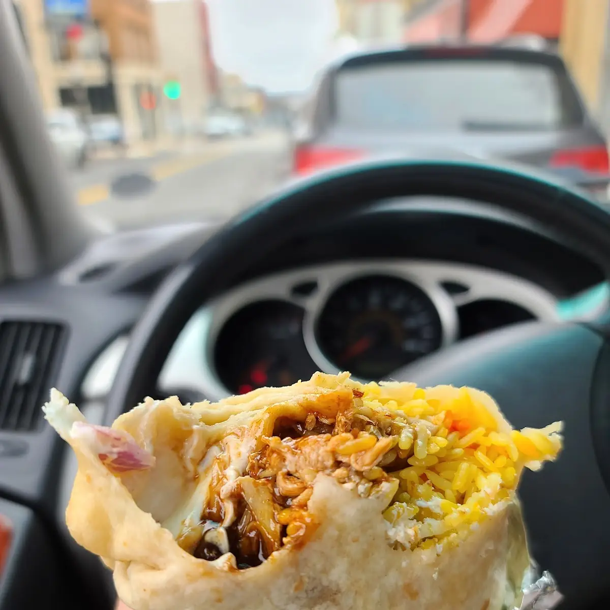 BBQ Chicken Burrito