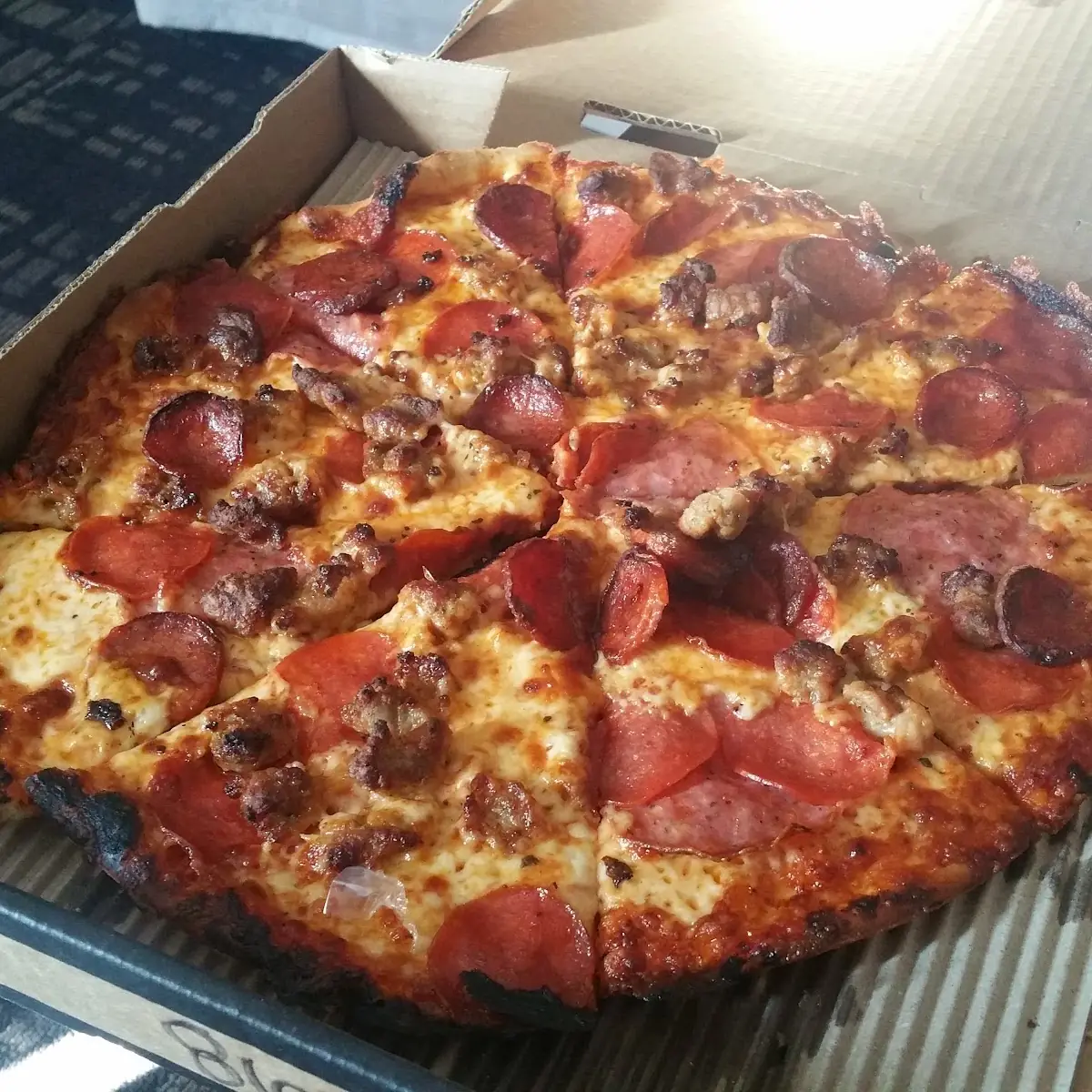 All Meat Pizza Deliciousness