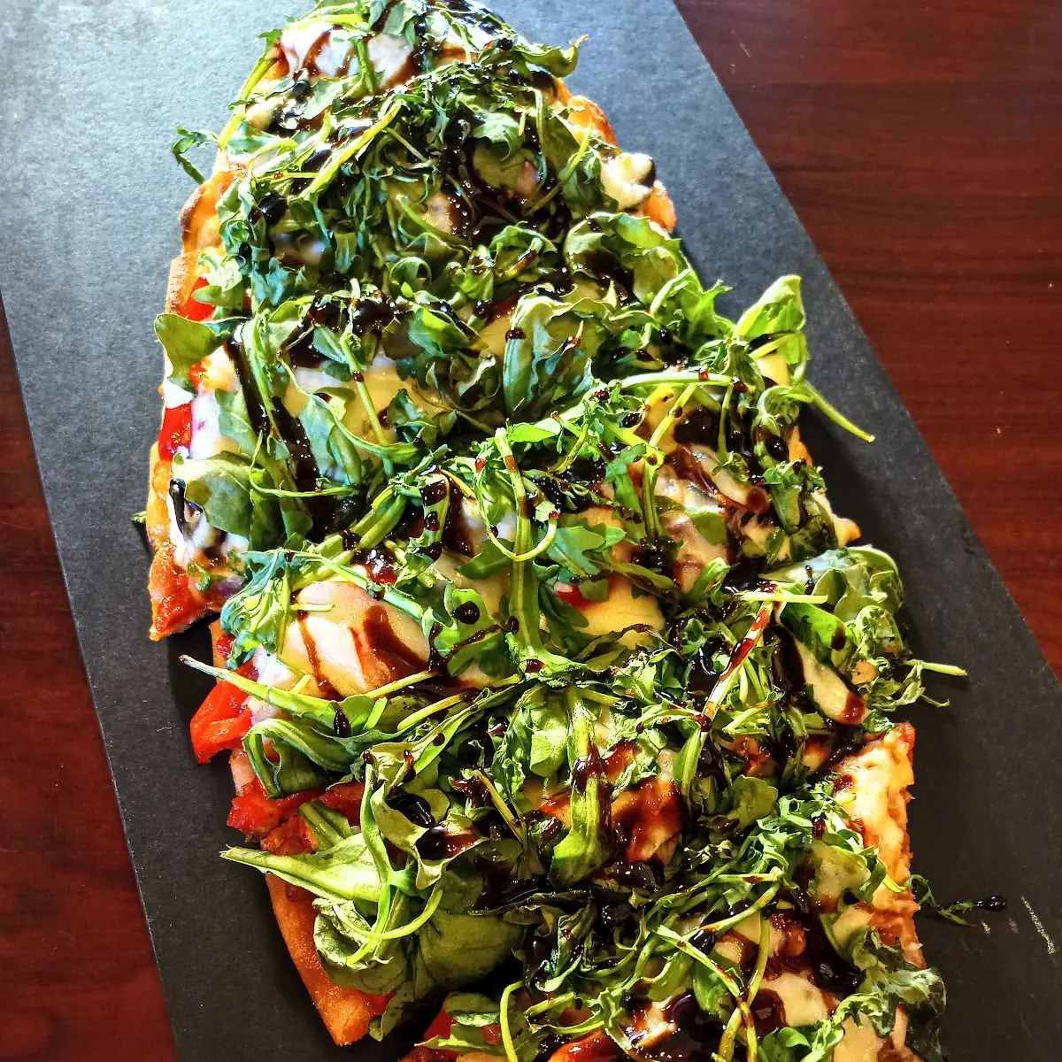 Vegetarian Flatbread Pizza