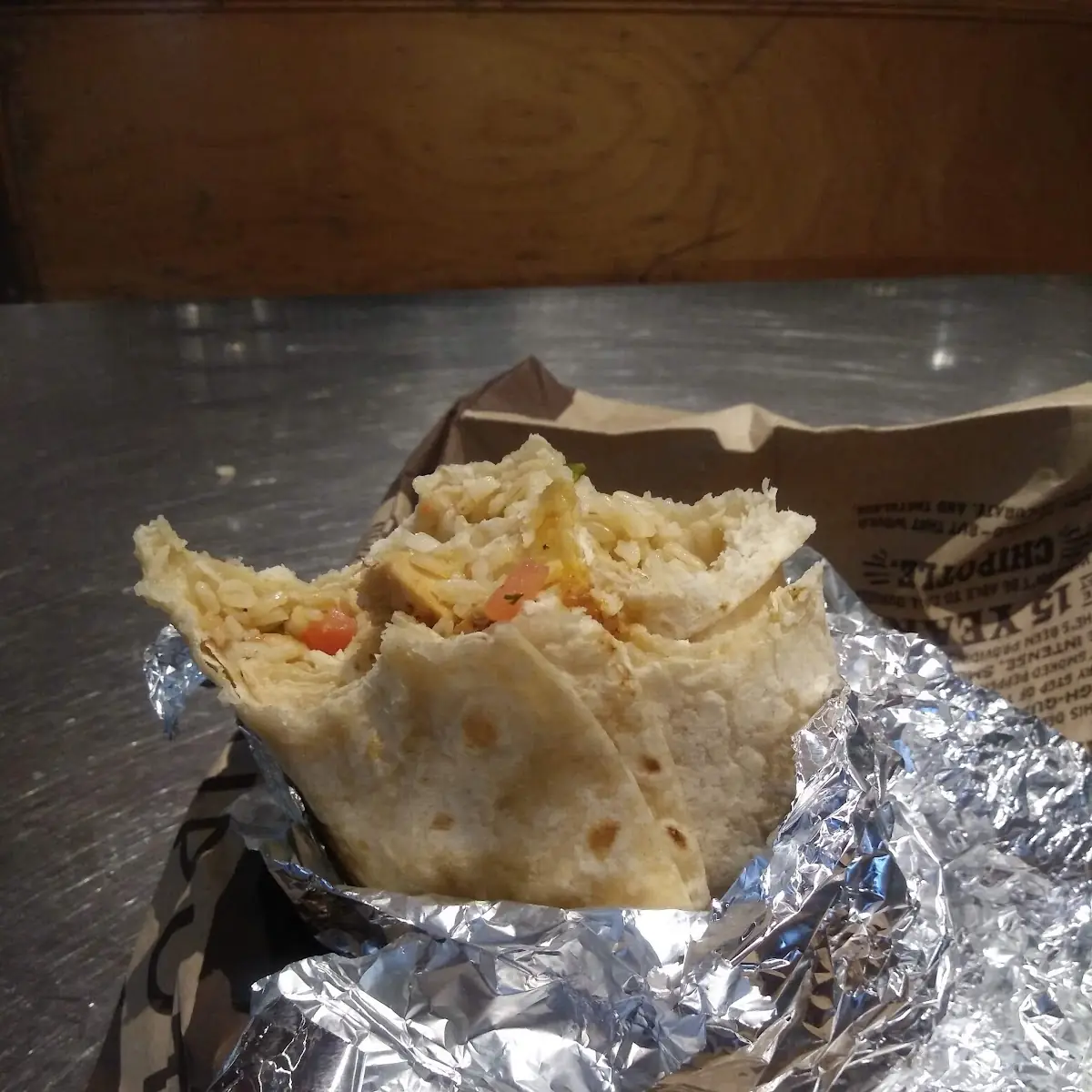 Chipotle Honey Chicken Burrito