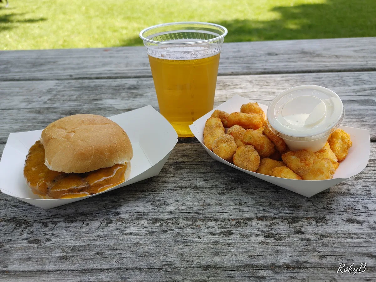 Hamburger Beer and Cheese Nuggets