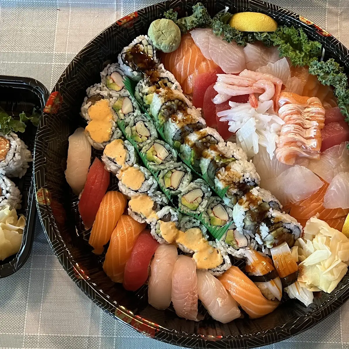 Sushi Sashimi and Roll Combo