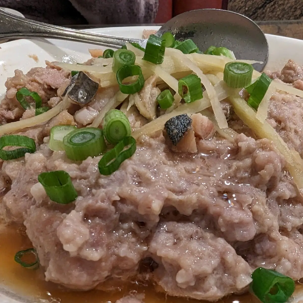 Steamed Minced Pork with Salted Fish