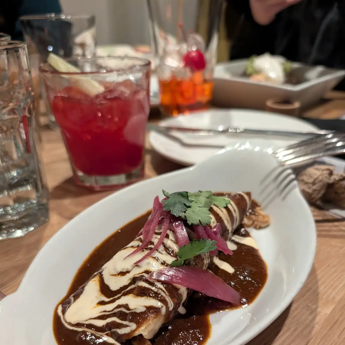 Negra Modelo Braised Short Ribs Enchiladas